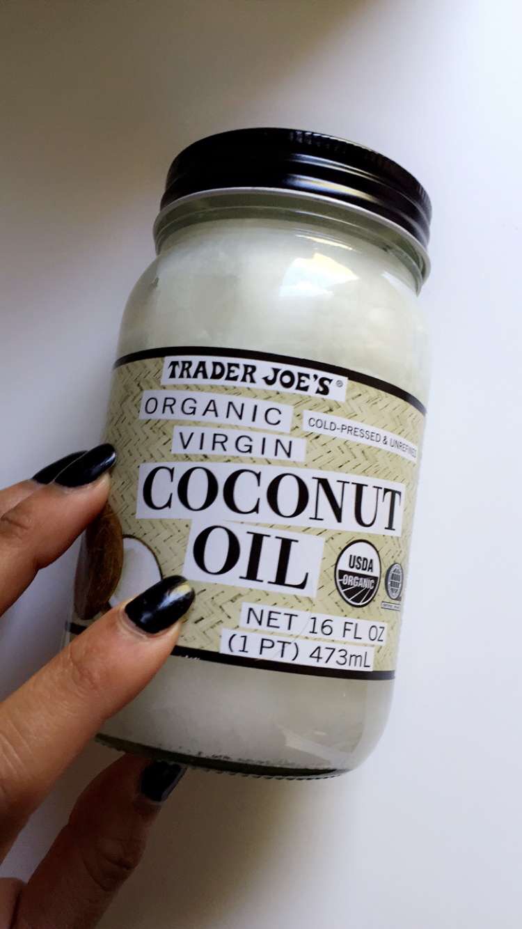 coconut oil from trader joes