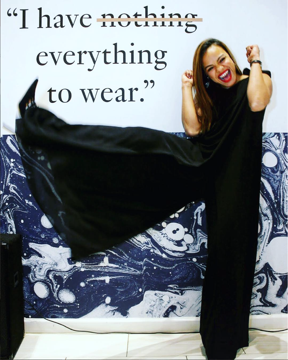 wearing: Raoul jumpsuit and Aldo shoes